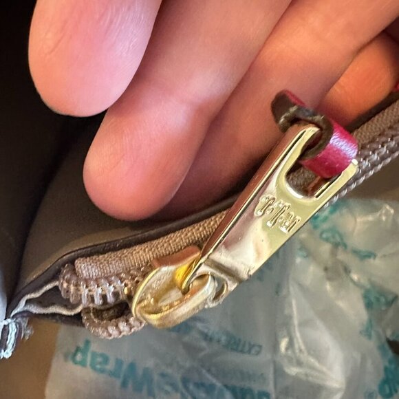 Lauren Ralph Lauren Red Leather Top Handle Crossbody Convertible Shoulder Bag - Picture 8 of 11